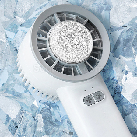 Customization Portable USB Powered Handheld Semiconductor Refrigeration Fan Corporate Gifts