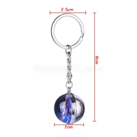 Customization Luminous Sphere Keychain Corporate Gifts