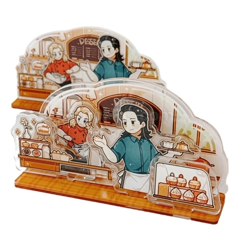 Customization Customized acrylic stand with multiple inserts Corporate Gifts