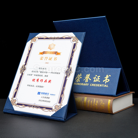 Customization A4 Certificate Cover Corporate Gifts