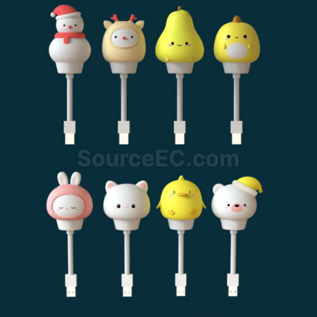 Customization Intelligent voice control, voice controlled night light, USB plug in Corporate Gifts