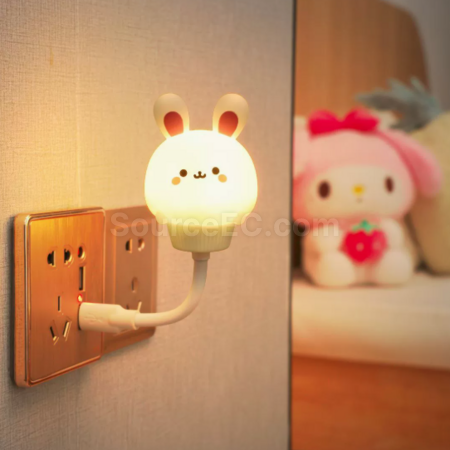 Customization Intelligent voice control, voice controlled night light, USB plug in Corporate Gifts