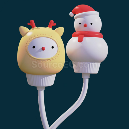 Customization Intelligent voice control, voice controlled night light, USB plug in Corporate Gifts