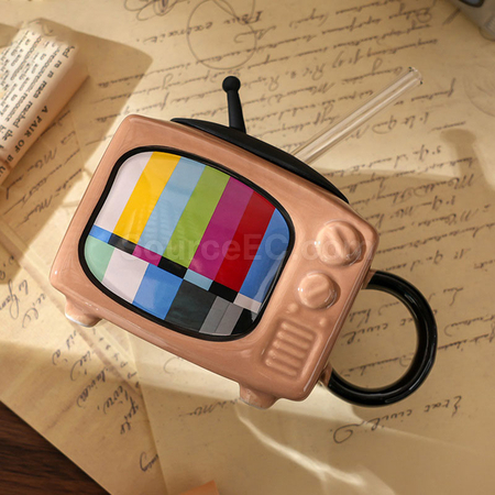 Customization TV Shape Coffee Mug Corporate Gifts