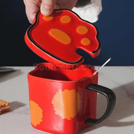 Customization Cat Paw Coffee Mug Corporate Gifts