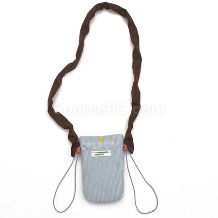 Customization Corduroy Cross-Body Bag Corporate Gifts