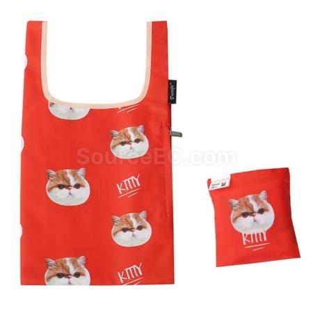 Customization Nylon Foldaway Shopping Bag Corporate Gifts