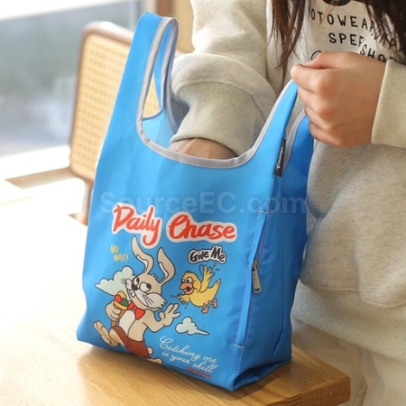 Customization Nylon Foldaway Shopping Bag Corporate Gifts