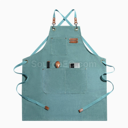 Customization Cross tied denim apron Corporate Gifts