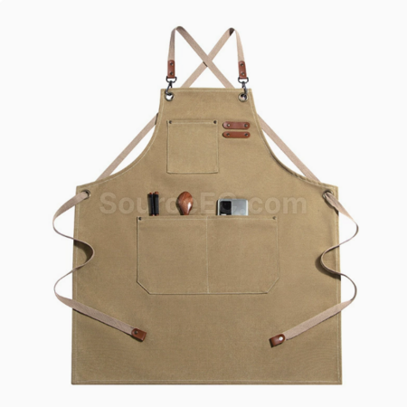 Customization Cross tied denim apron Corporate Gifts