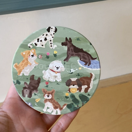 Customization Cute puppy coaster Corporate Gifts