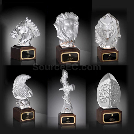 Customization Animal Crystal Award Corporate Gifts