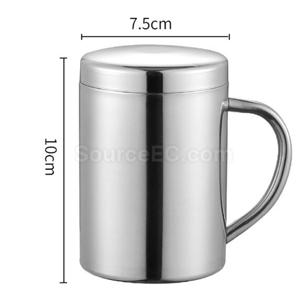 Customization 304 Stainless Steel Double Layer Mug Corporate Gifts