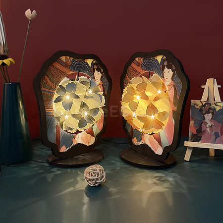 Customization Papercut Lamp with Romantic Scenery Corporate Gifts