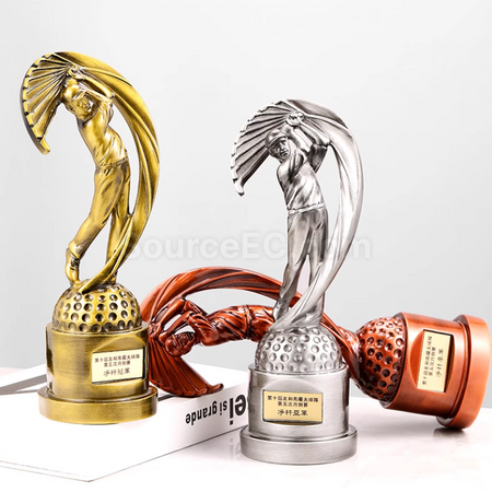 Customization Golf Trophy Corporate Gifts