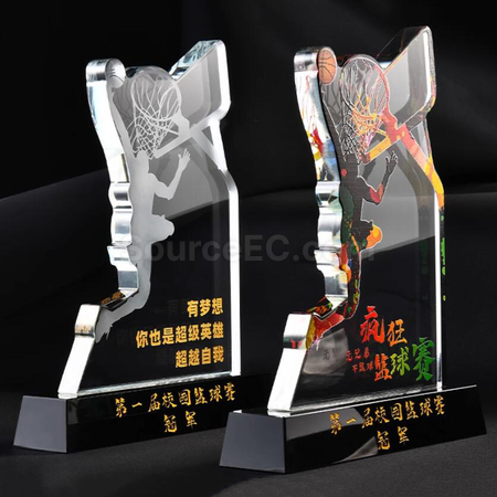 Customization Basketball Crystal Seat Corporate Gifts