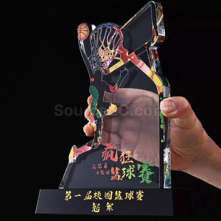 Customization Basketball Crystal Seat Corporate Gifts