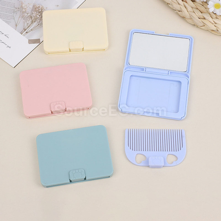 Customization Folding Mirror Comb Corporate Gifts