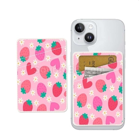 Customization PU Mobile Phone Card Holder Corporate Gifts
