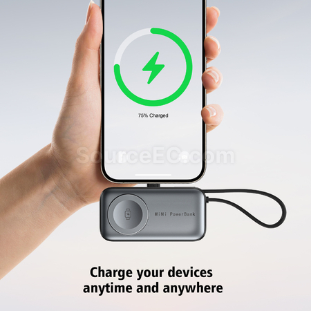 Customization Portable 3-in-1 Wireless Charging Power Bank Corporate Gifts