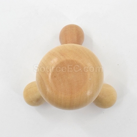 Customization Wooden Manual Massager Corporate Gifts