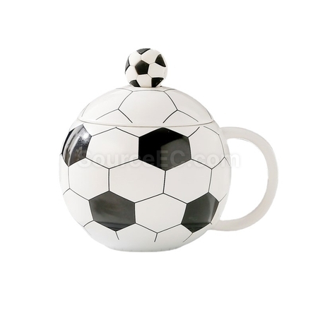 Customization Football Ceramic Mug Corporate Gifts