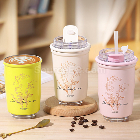 Customization Stainless Steel Dual-Drink Coffee Cup Corporate Gifts