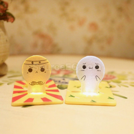 Customization Folding card LED night light Corporate Gifts