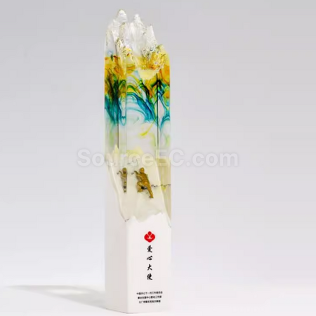 Customization Marble Crystal Trophy Corporate Gifts