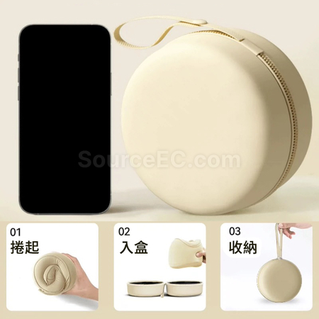 Customization Foldable Storage Memory Cotton Neck Pillow Corporate Gifts