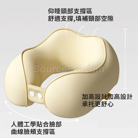 Customization Foldable Storage Memory Cotton Neck Pillow Corporate Gifts