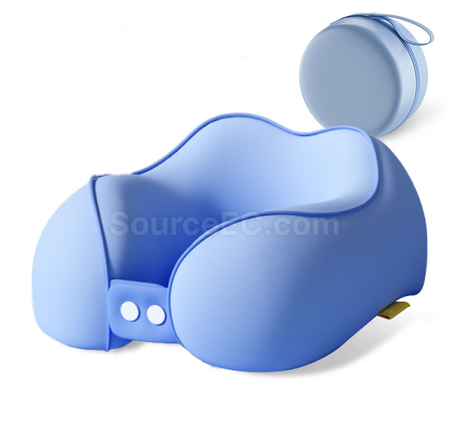 Customization Foldable Storage Memory Cotton Neck Pillow Corporate Gifts
