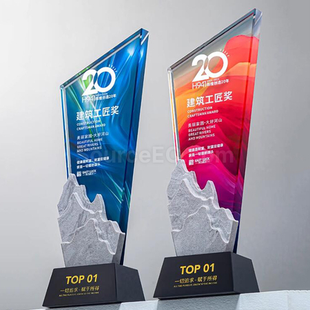 Customization Marble Crystal Award Seat Corporate Gifts