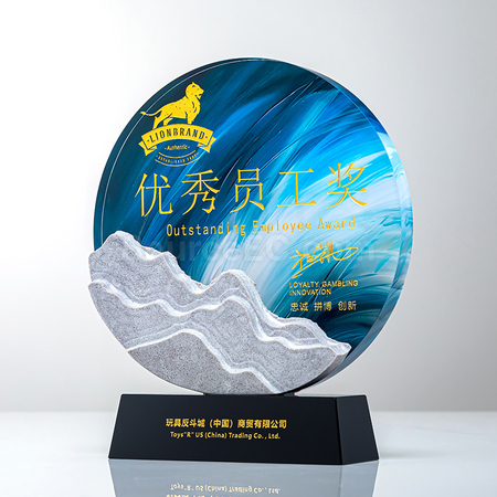 Customization Marble Crystal Award Seat Corporate Gifts