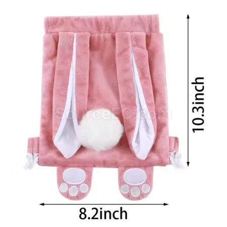 Customization Easter Bunny Drawstring Bag Corporate Gifts