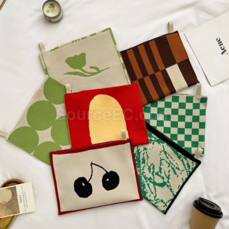 Customization Knitted tissue bag Corporate Gifts
