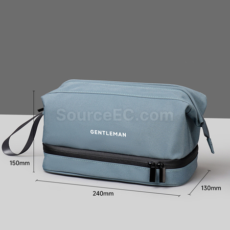 Customization Wet and Dry Separated Waterproof Toiletry Bag Corporate Gifts