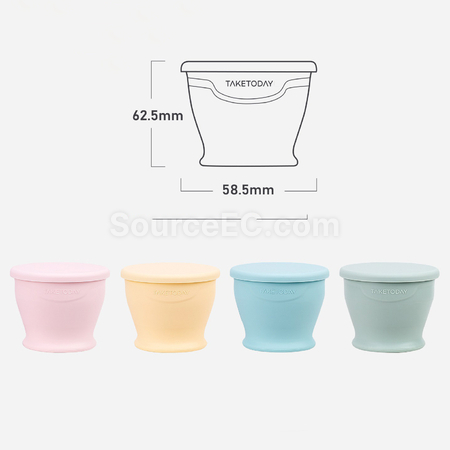 Customization 150ML Foldable Silicone Cup Corporate Gifts