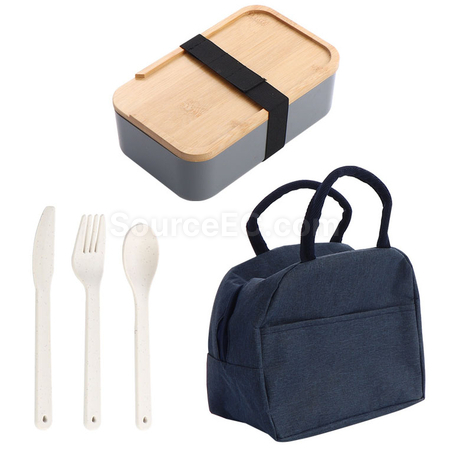 Customization Wheat Straw LunchBox Corporate Gifts