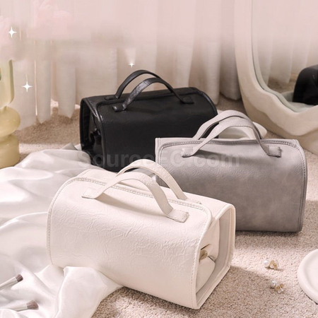 Customization Folding PU Storage Toiletry Bag Corporate Gifts