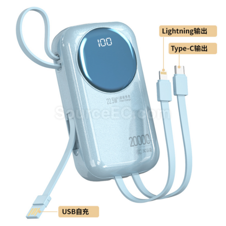 Customization Comes with a fast charging mobile power bank Corporate Gifts