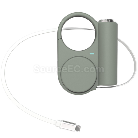 Customization Creative Retractable Mobile Power Bank With Built-in Wire Corporate Gifts