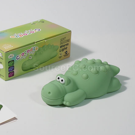 Customization Crocodile silicone decompression pat light Corporate Gifts