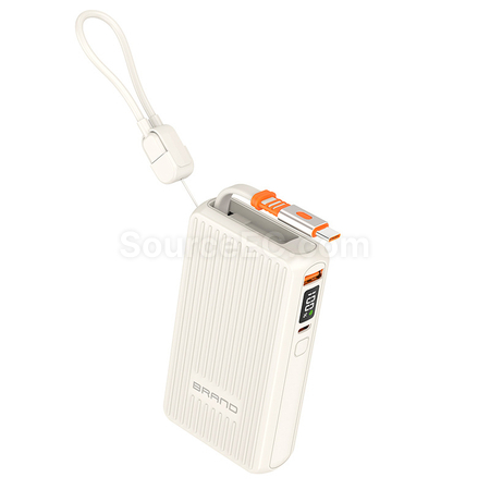 Customization Retractable Wire Power Bank With  Corporate Gifts