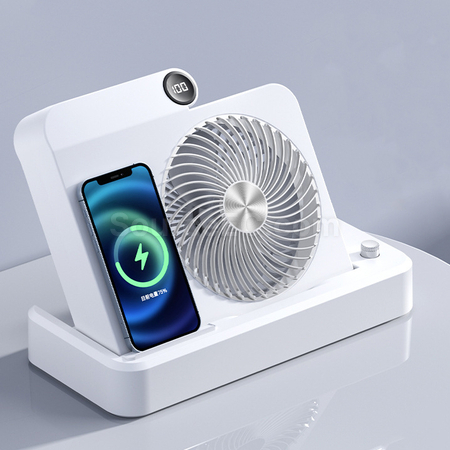 Customization Wireless Charging Desktop Fan Corporate Gifts