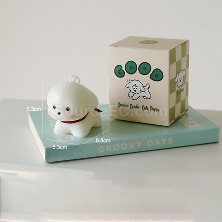 Customization Puppy Aromatherapy Candle Ornament Corporate Gifts