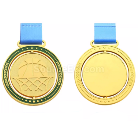 Customization Basketball Metal Medal Corporate Gifts