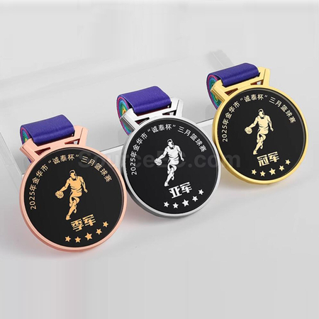 Customization Basketball Metal Medal Corporate Gifts