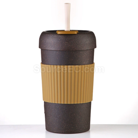 Customization Degradable coffee grounds material coffee cup Corporate Gifts