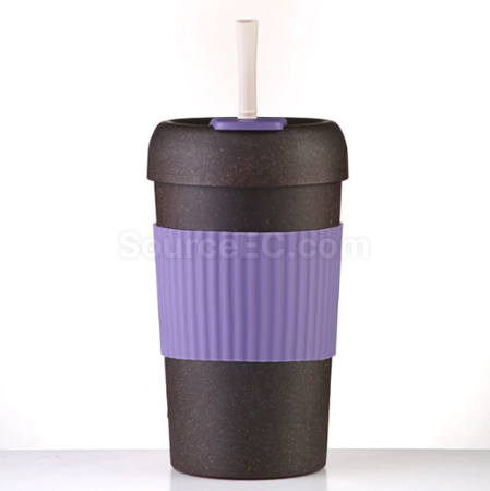 Customization Degradable coffee grounds material coffee cup Corporate Gifts